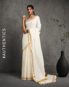 Classy Cotton Saree with Fancy Pallu - Suju Sarees