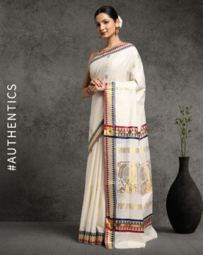 Handwoven Cotton Saree – Fancy Pallu Collection - Suju Sarees