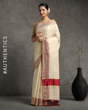 Stylish Tissue Saree With Rich Fancy Pallu - Suju Sarees